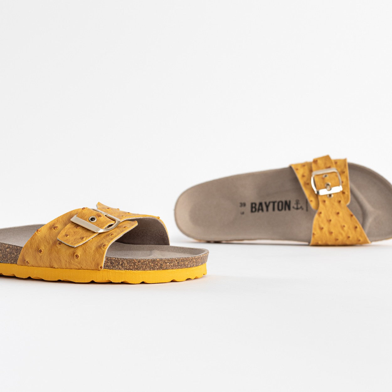 Ballarat Orange 1 Strap Sandals