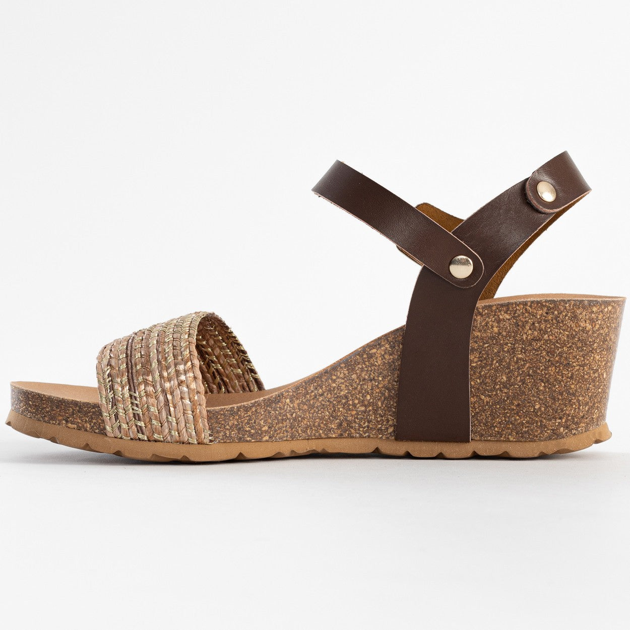 Julies Brown Wedge and Semi-Wedge Sandals