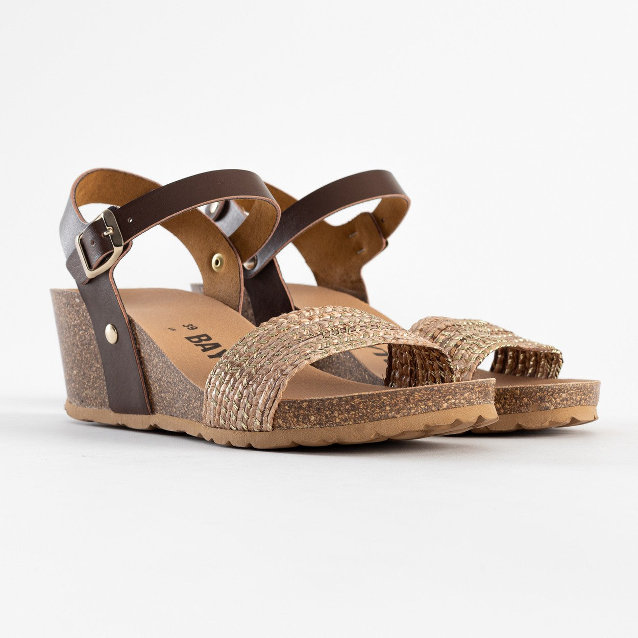 Julies Brown Wedge and Semi-Wedge Sandals