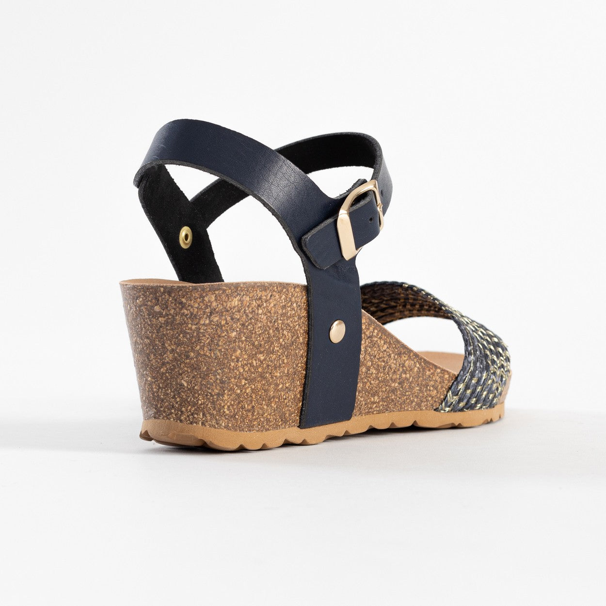 Julies Black Wedge and Semi-Wedge Sandals