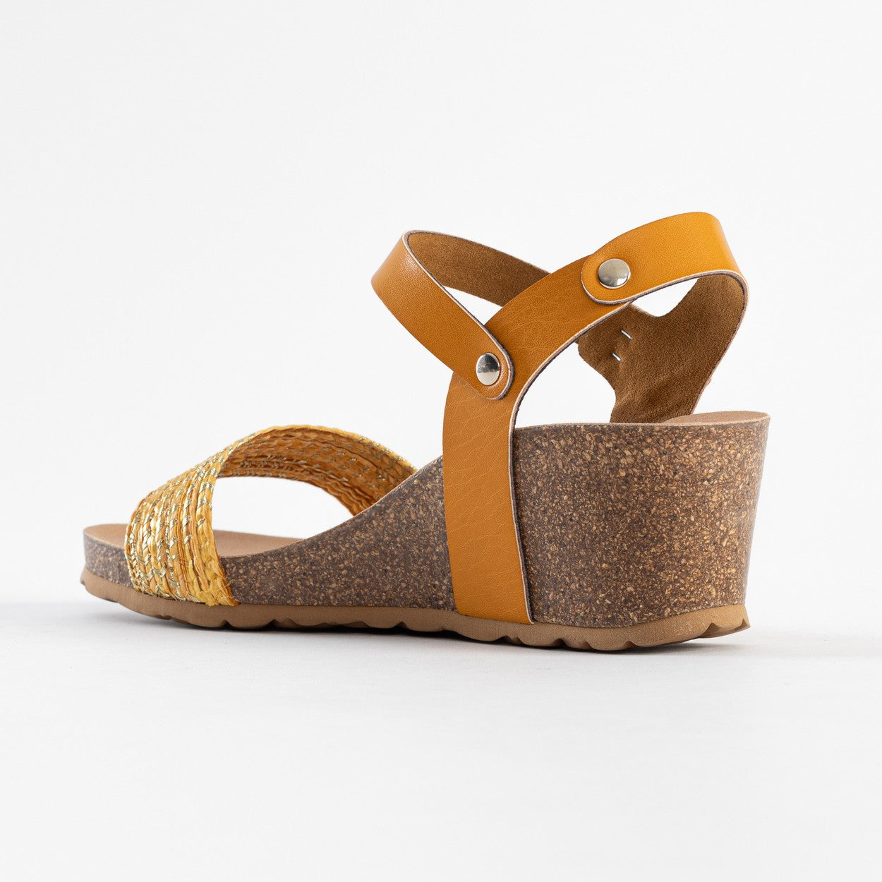 Julies Orange Wedge and Semi-Wedge Sandals