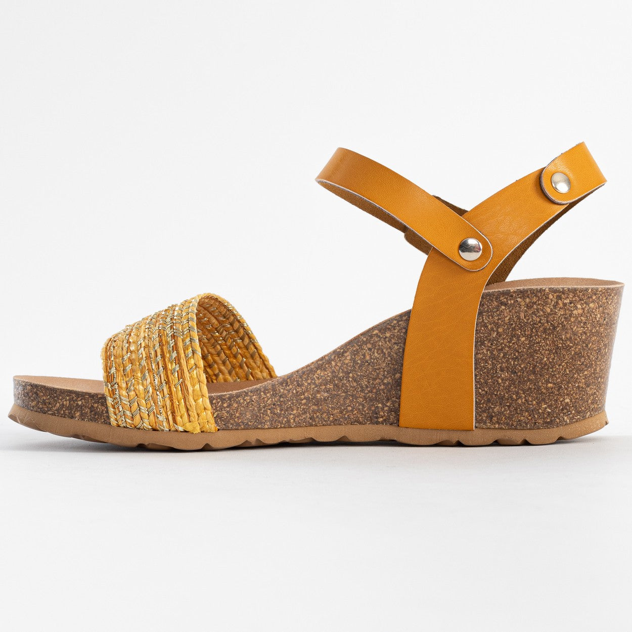 Julies Orange Wedge and Semi-Wedge Sandals