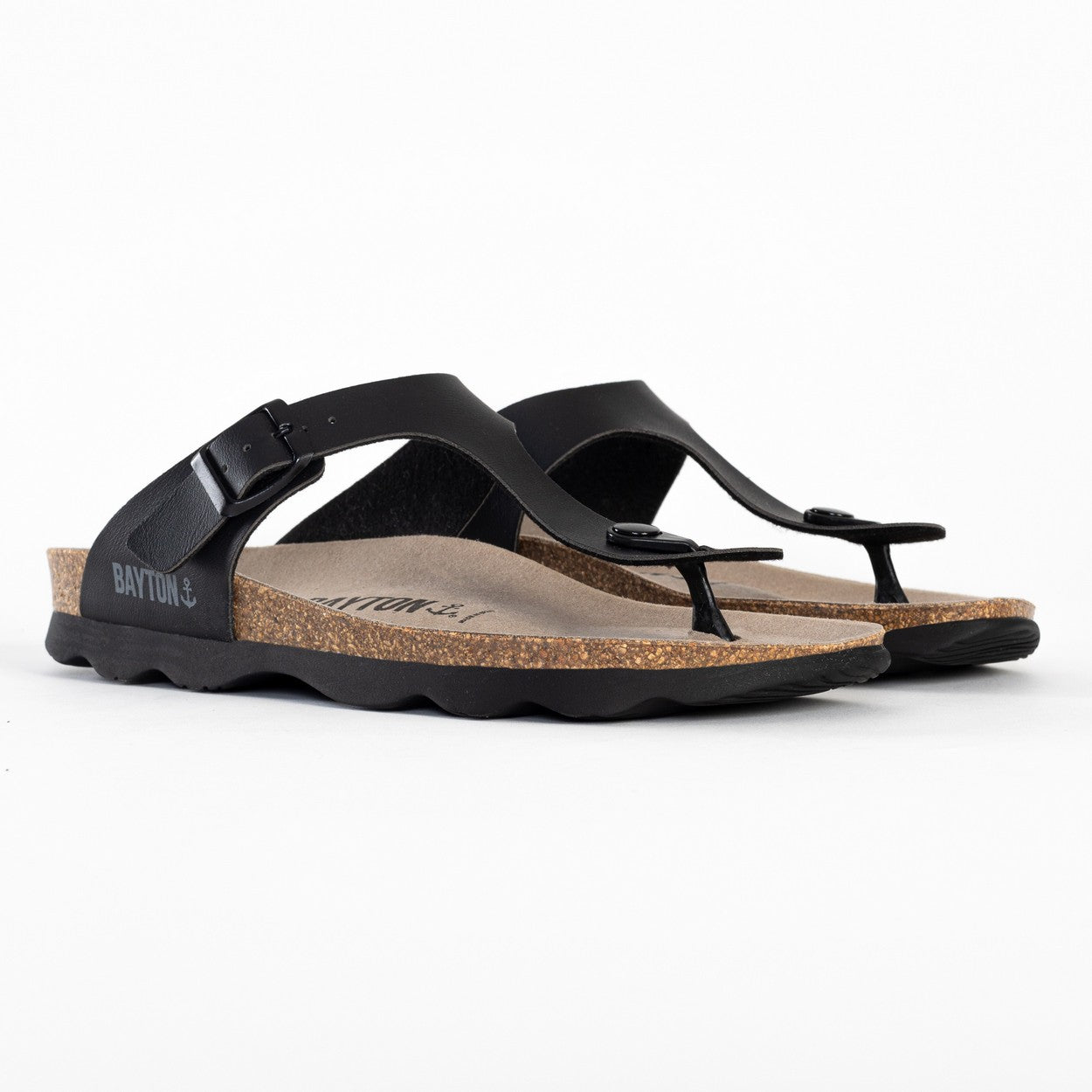 Mercure Black Open Toe Sandals