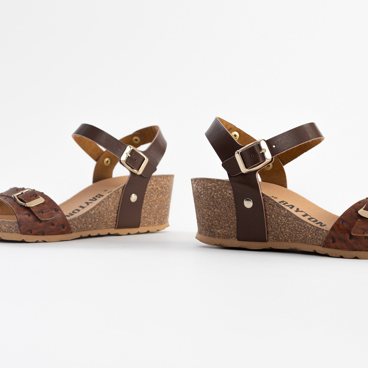 Patrizias Brown Wedge and Semi-Wedge Sandals