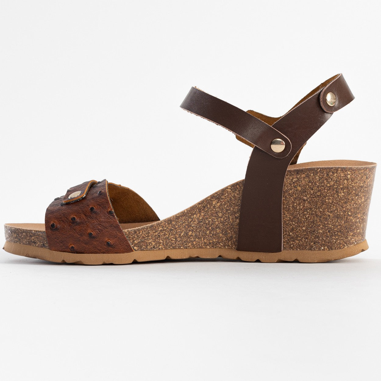 Patrizias Brown Wedge and Semi-Wedge Sandals