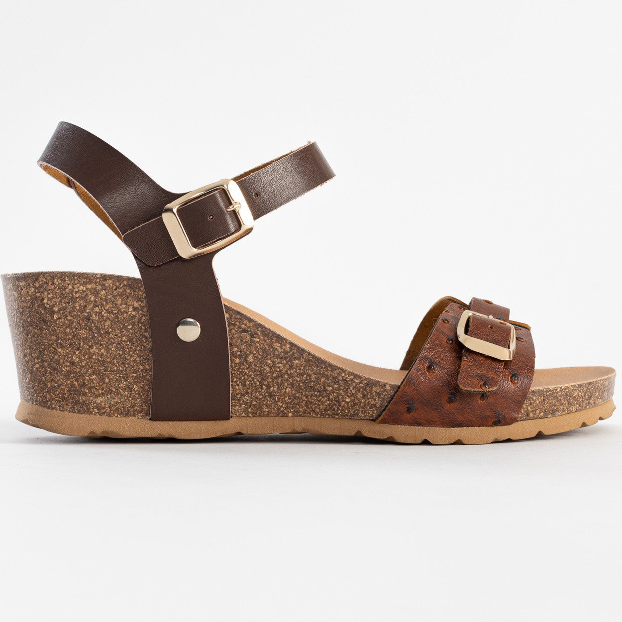 Patrizias Brown Wedge and Semi-Wedge Sandals