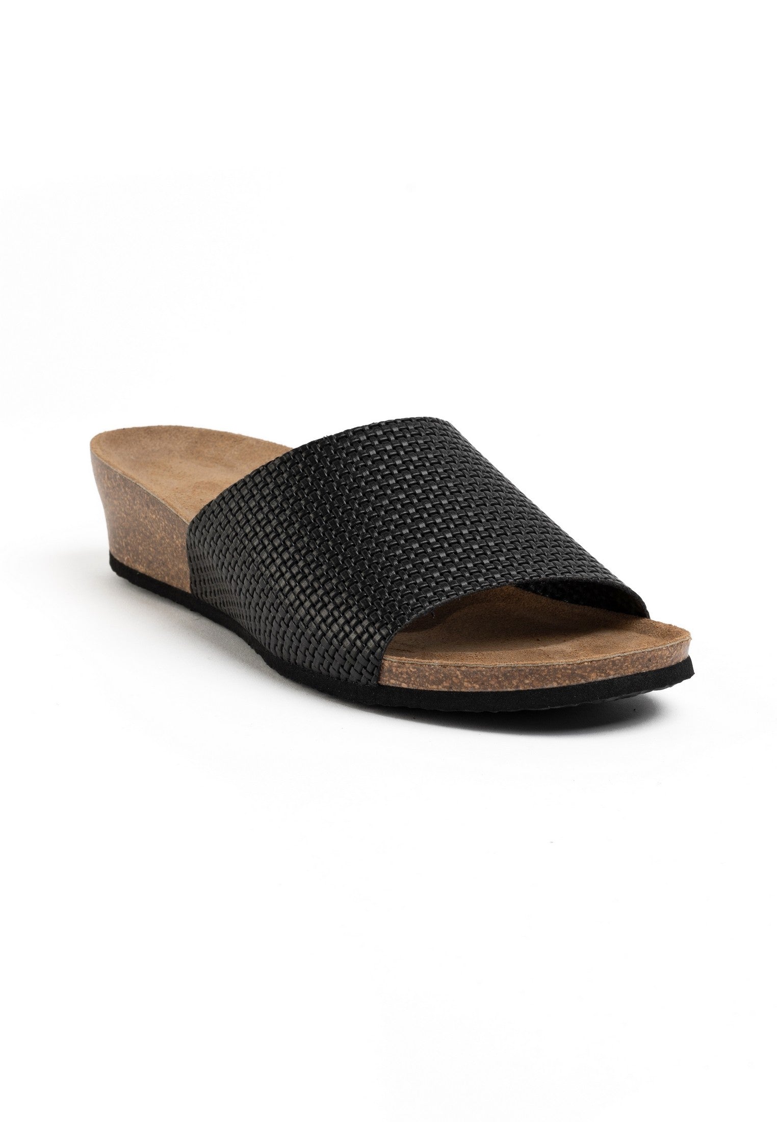 Ventura Black Wedge and Semi-Wedge Sandals