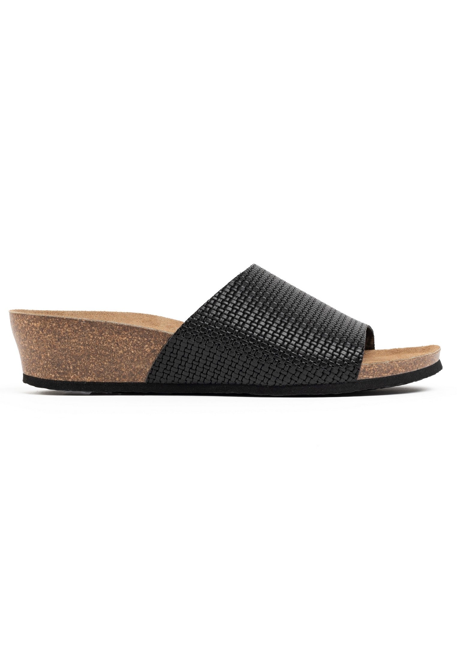 Ventura Black Wedge and Semi-Wedge Sandals