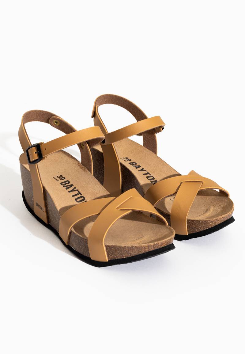 Venus Beige Wedge and Semi-Wedge Sandals