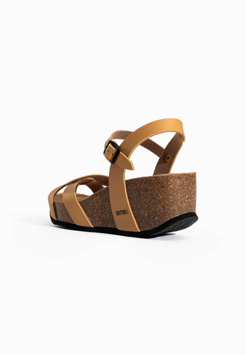 Venus Beige Wedge and Semi-Wedge Sandals