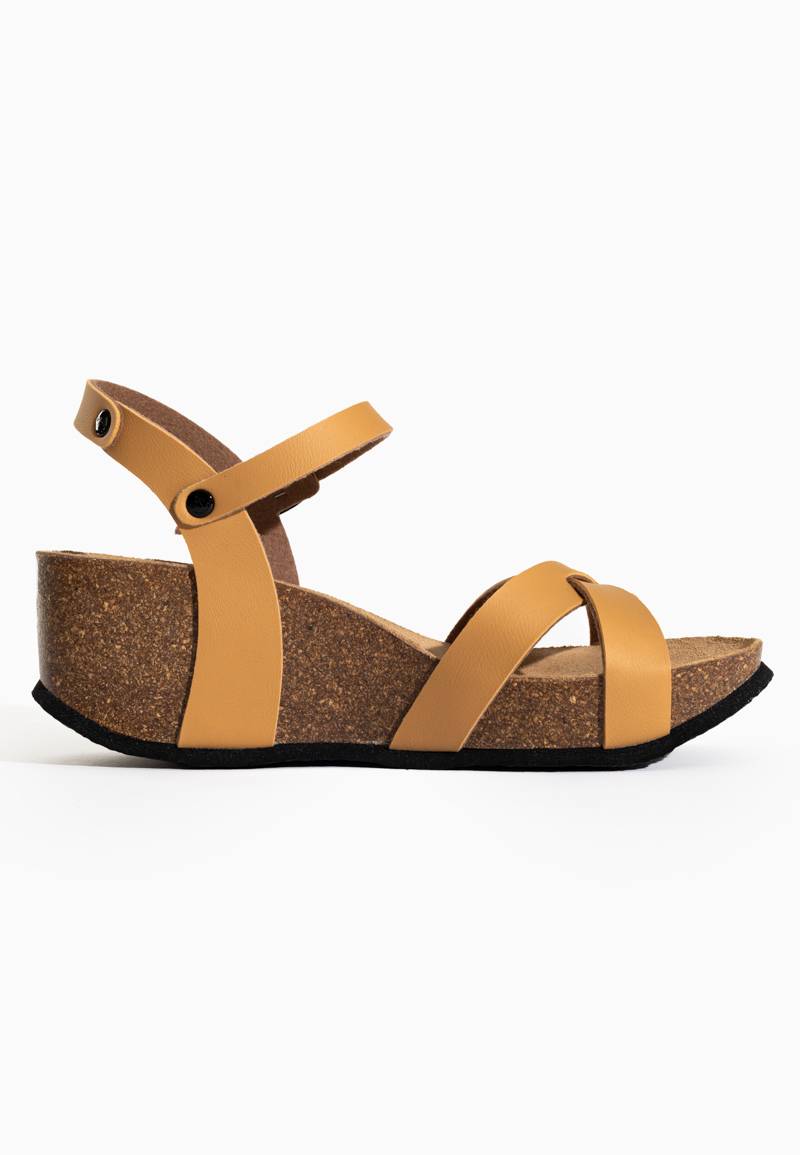 Venus Beige Wedge and Semi-Wedge Sandals