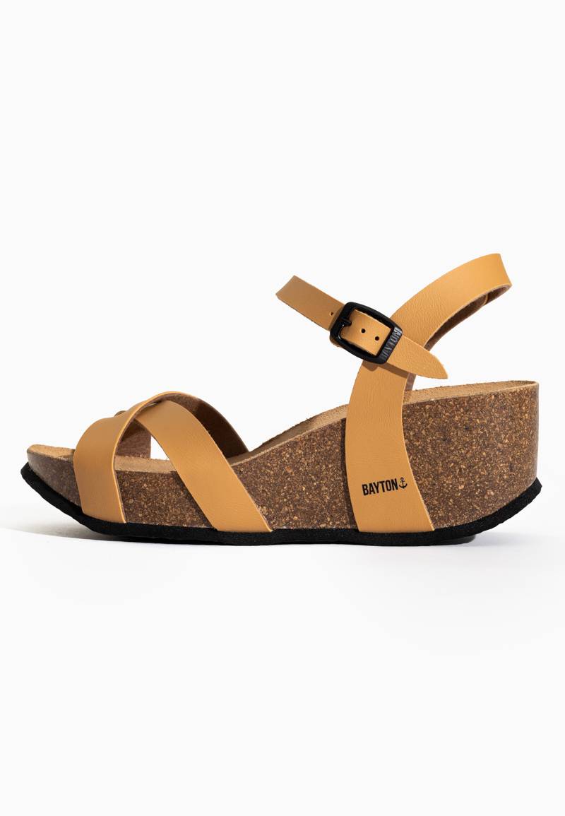 Venus Beige Wedge and Semi-Wedge Sandals