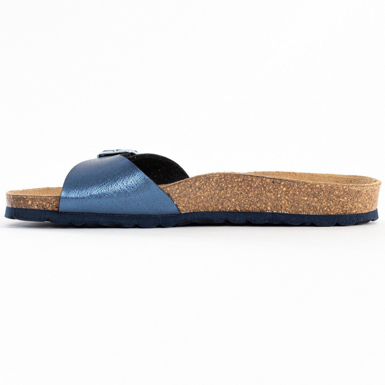 Zephyr Navy Blue 1 Strap Sandals