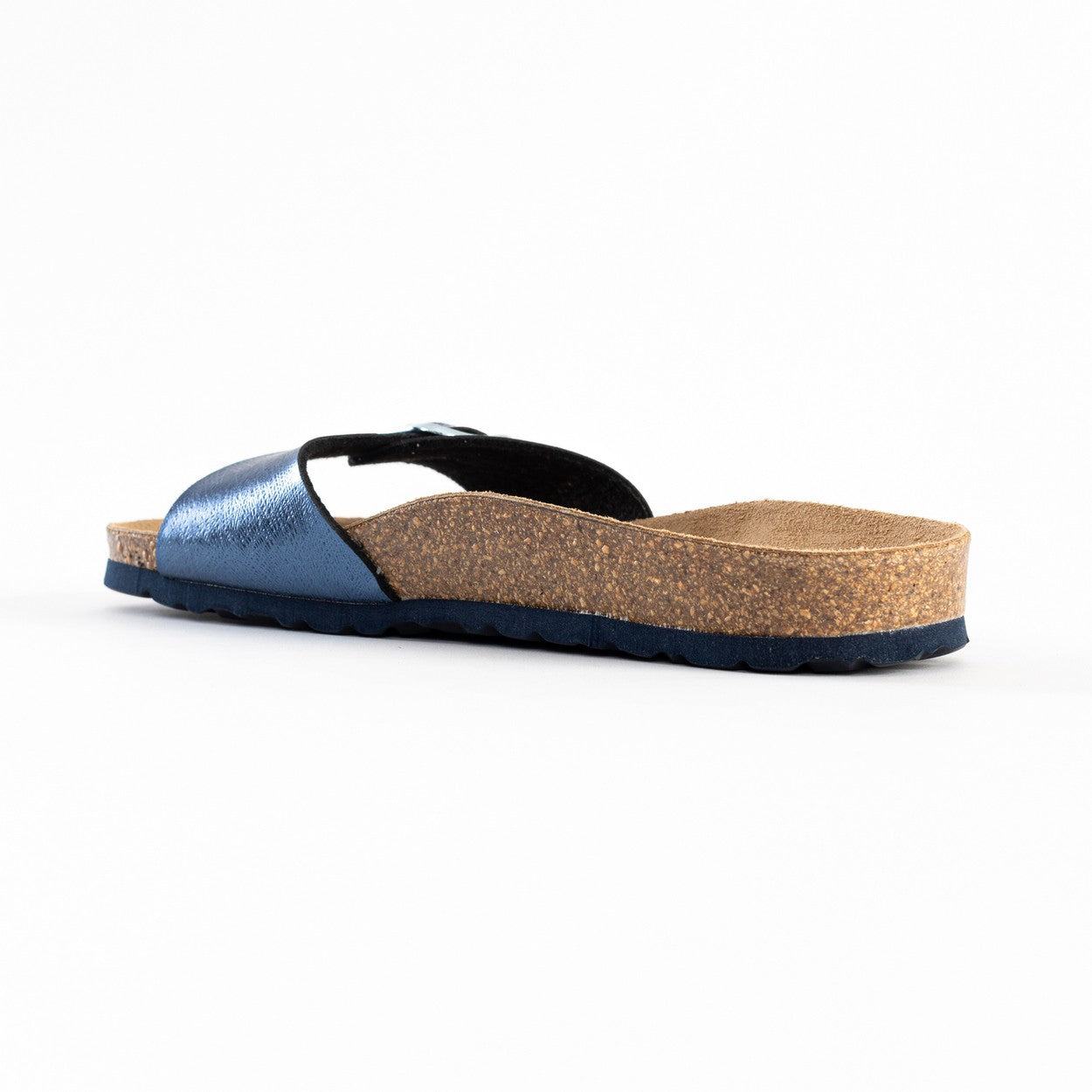 Zephyr Navy Blue 1 Strap Sandals