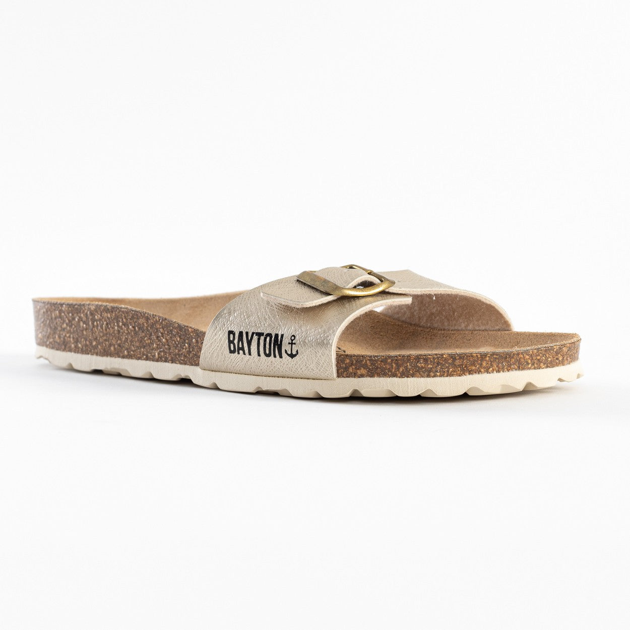 Zephyr Light Gold 1 Strap Sandals