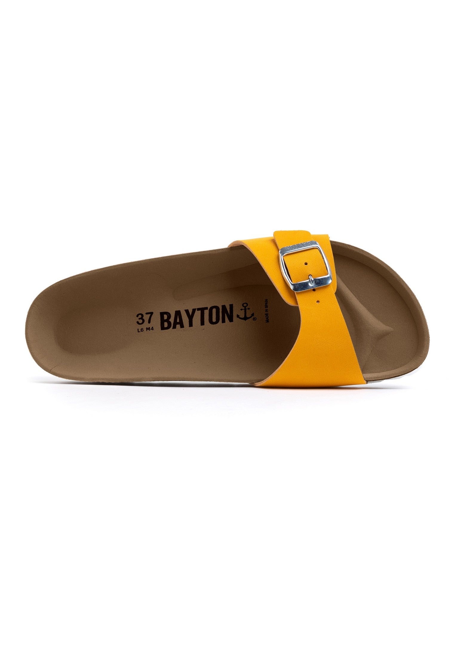 Zephyr Yellow 1 Strap Sandals