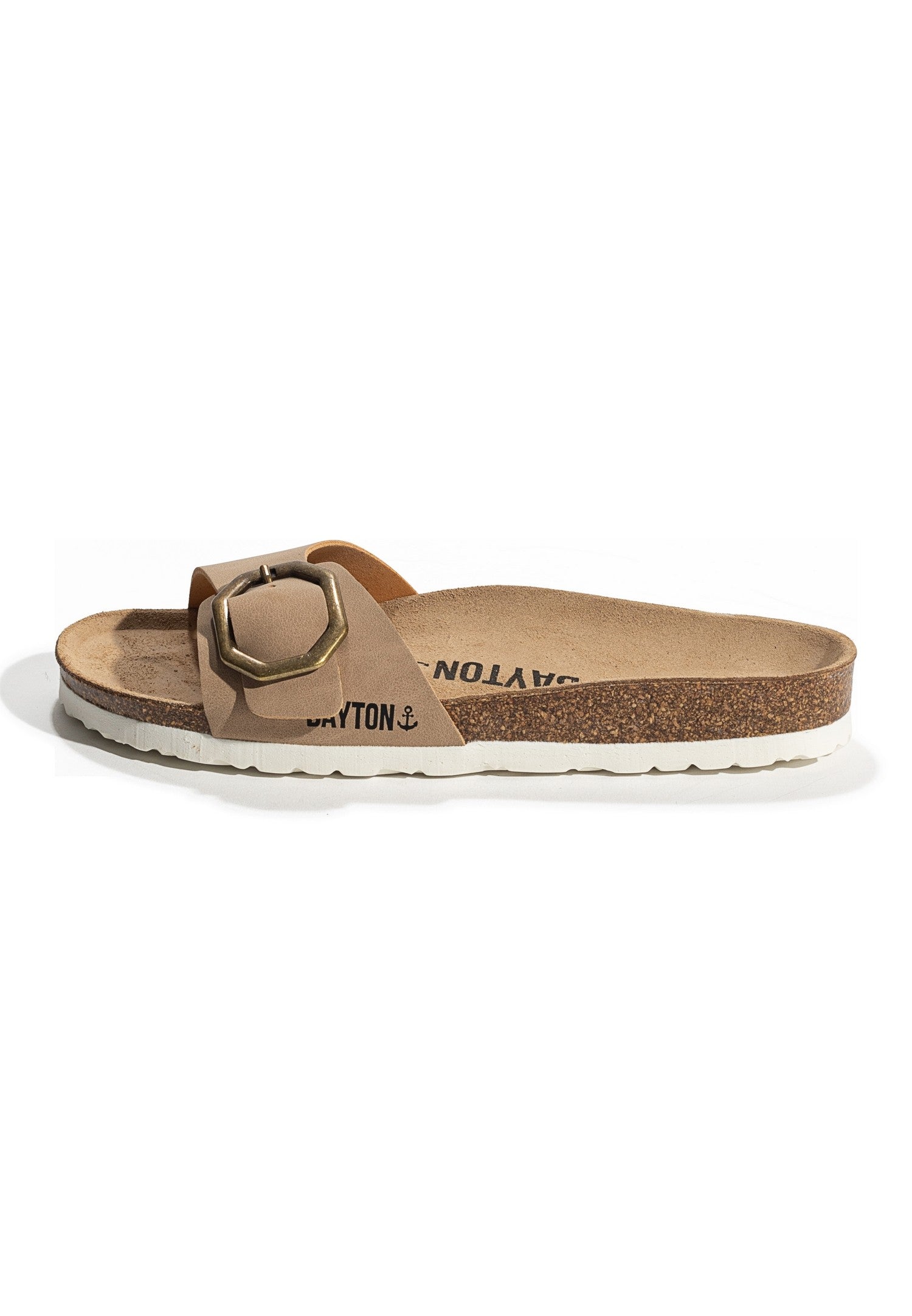 Zephyr Beige 1 Strap Sandals