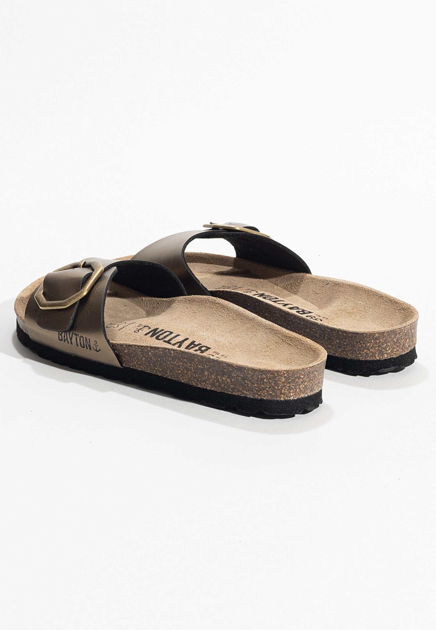 Zephyr Bronze 1 Strap Sandals