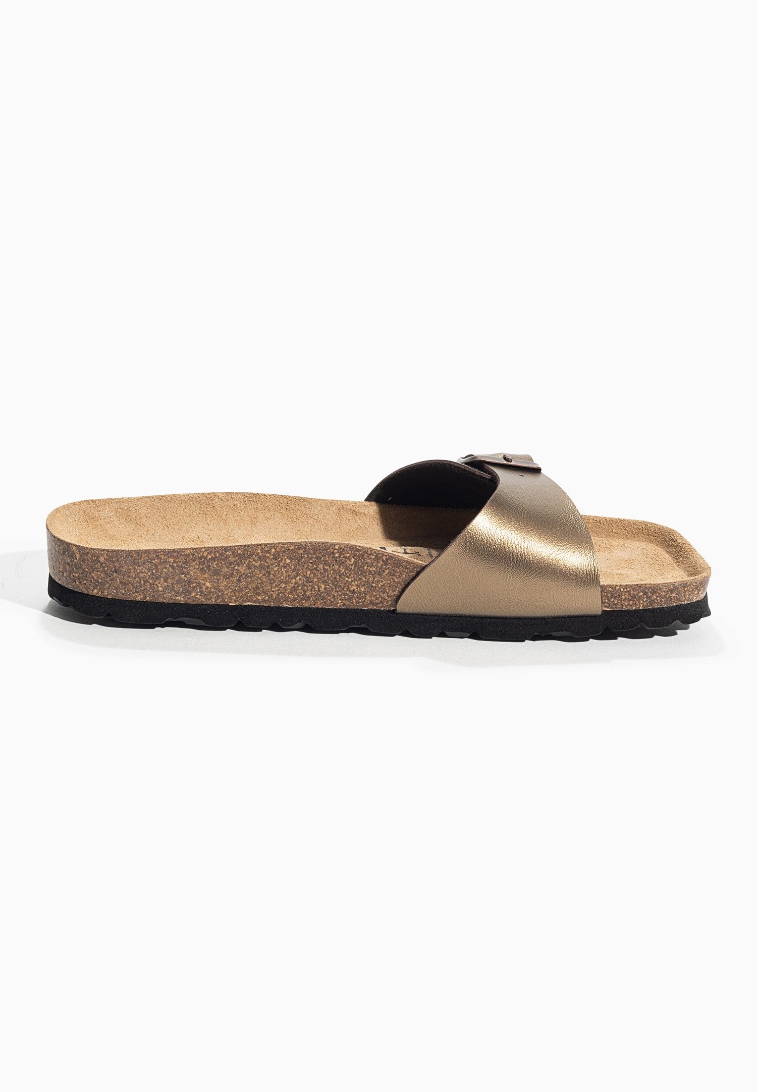 Zephyr Bronze 1 Strap Sandals