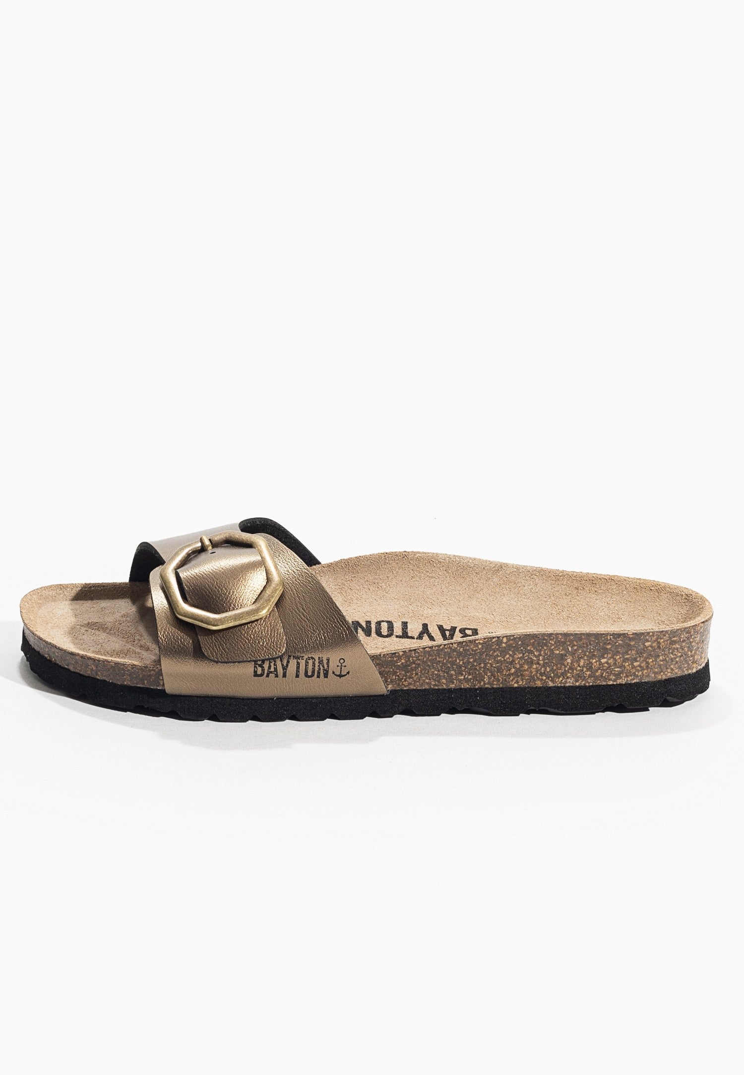 Zephyr Bronze 1 Strap Sandals