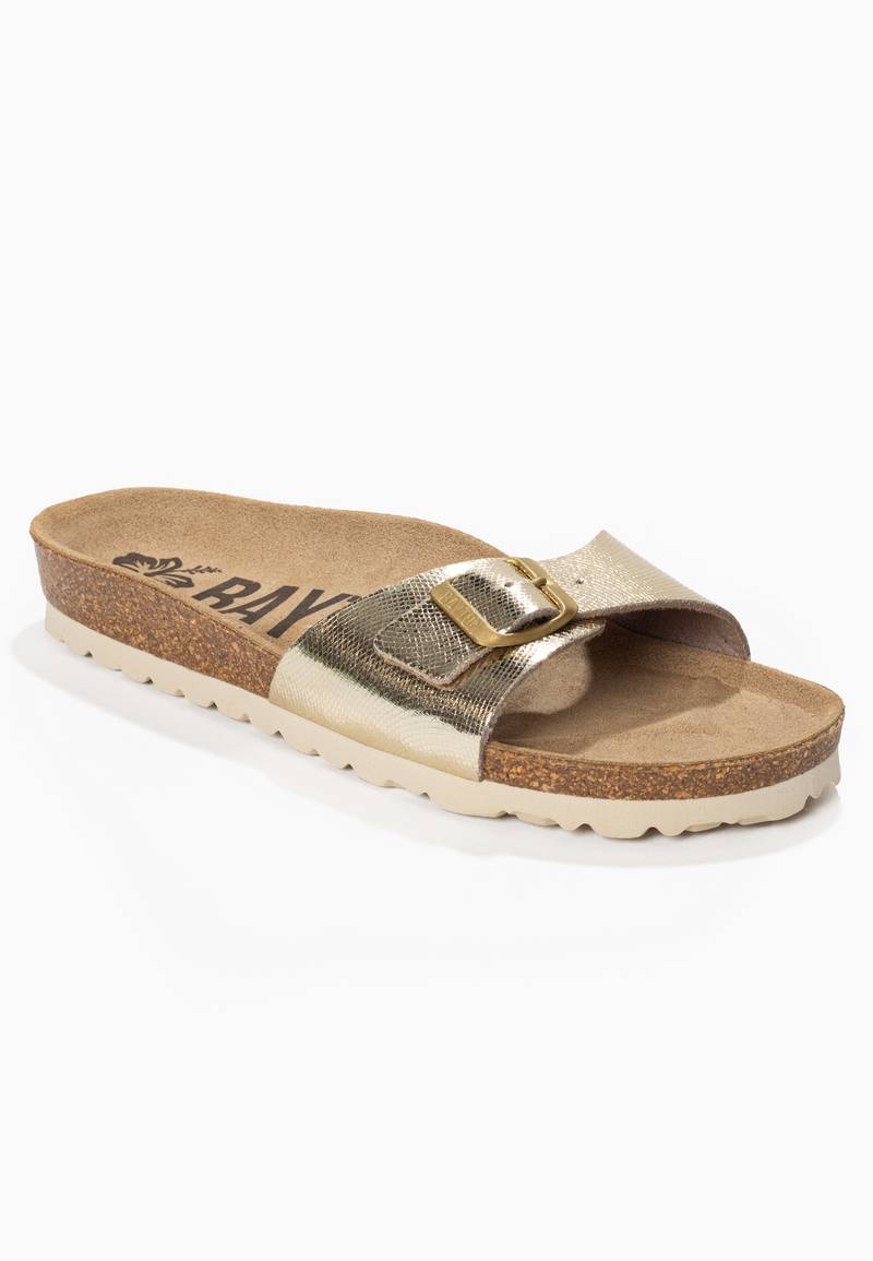 Zephyr Gold 1 Strap Sandals