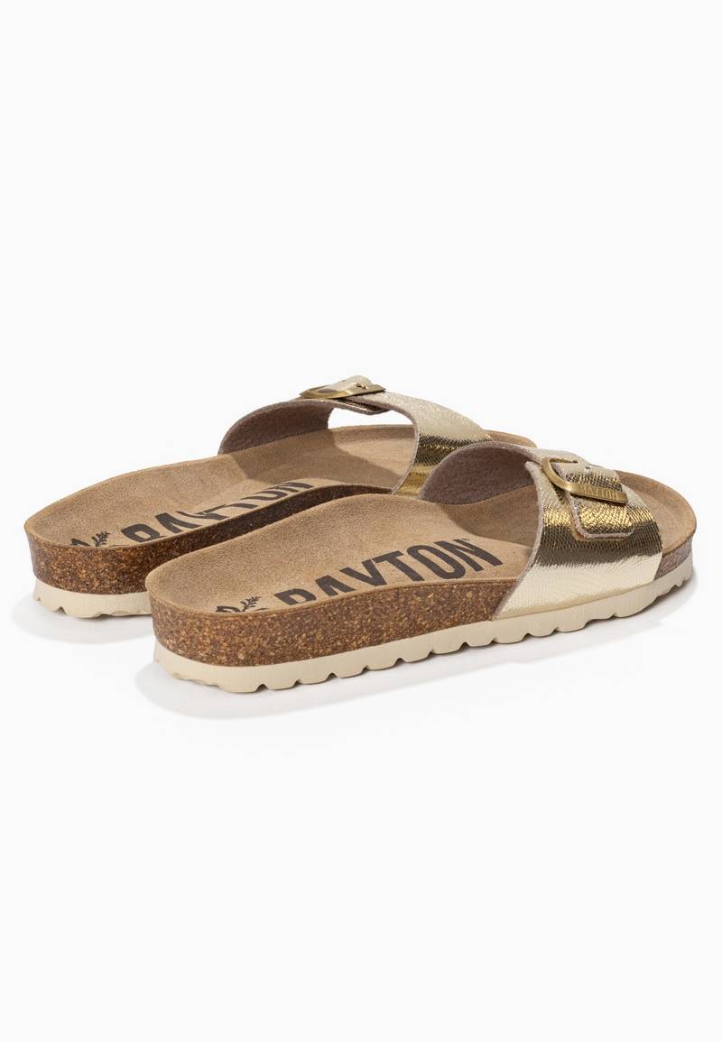 Zephyr Gold 1 Strap Sandals