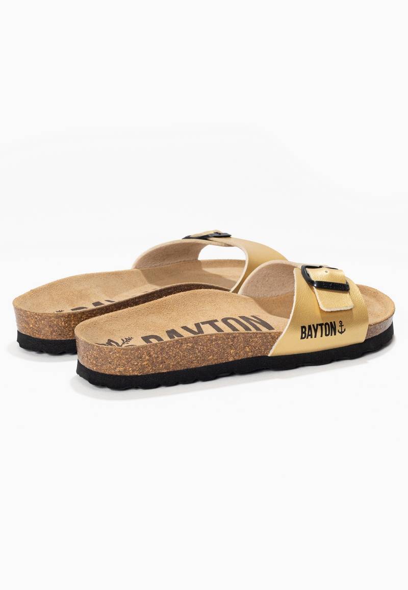 Zephyr Gold 1 Strap Sandals