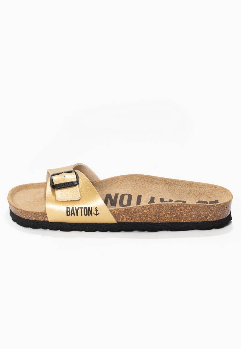 Zephyr Gold 1 Strap Sandals