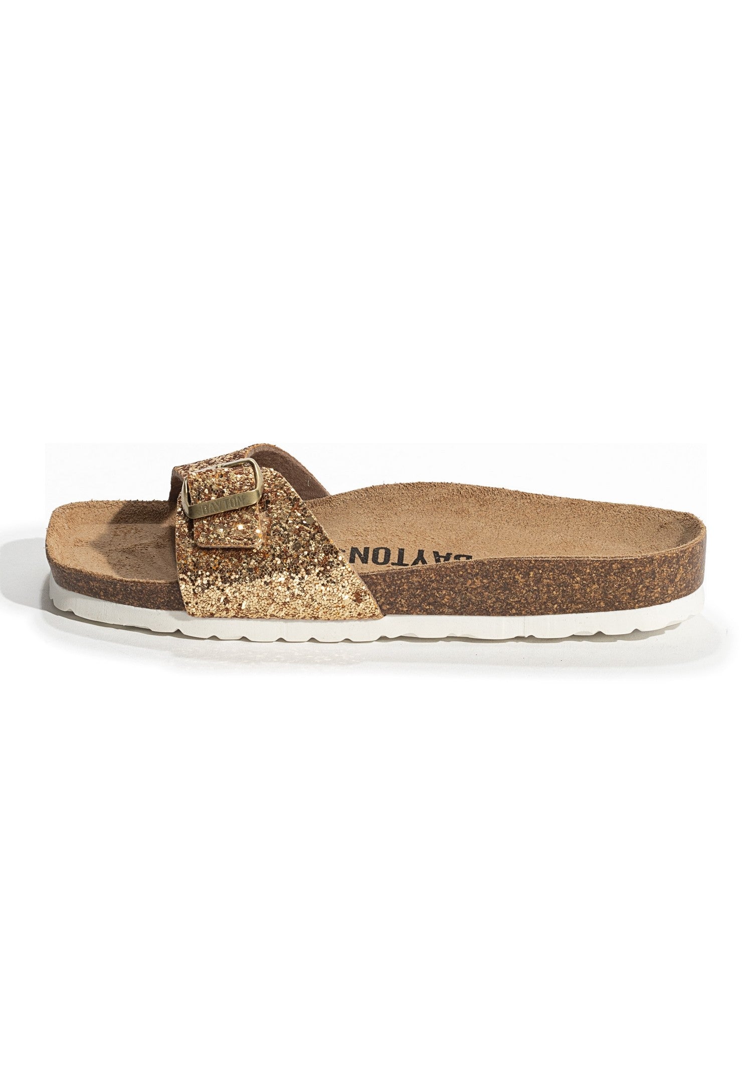 Sandalias Zephyr Gold con purpurina