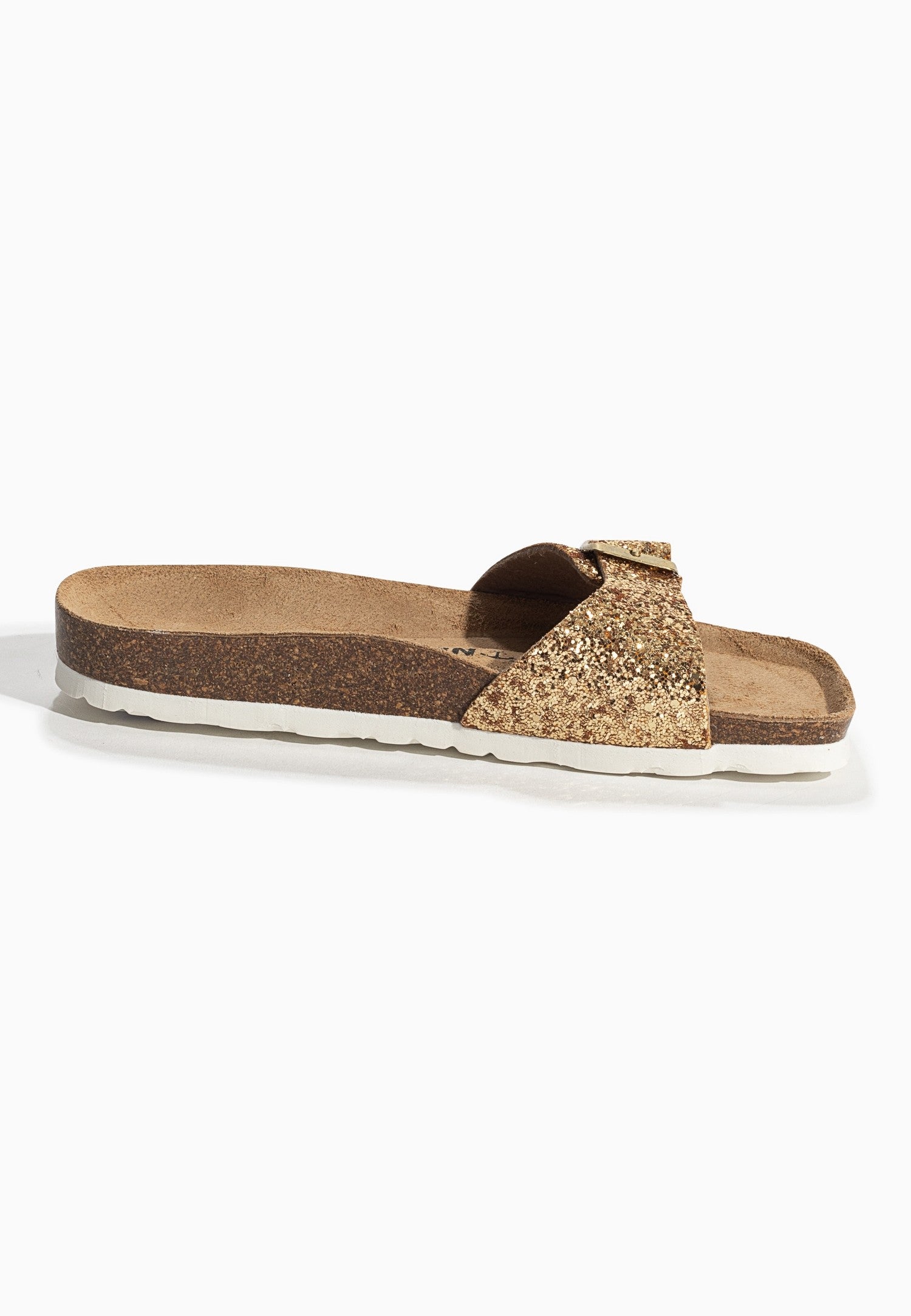 Sandalias Zephyr Gold con purpurina