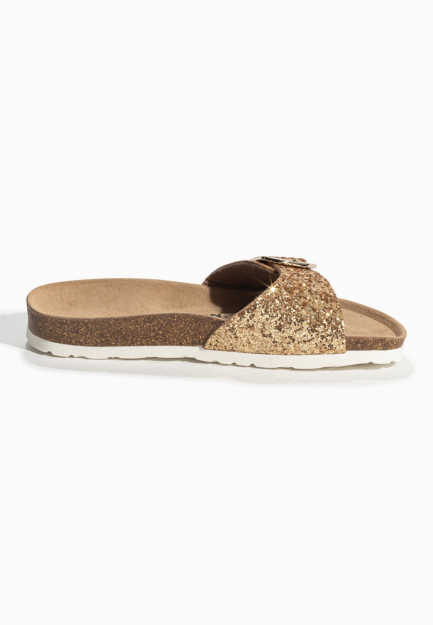 Sandalias Zephyr Gold con purpurina