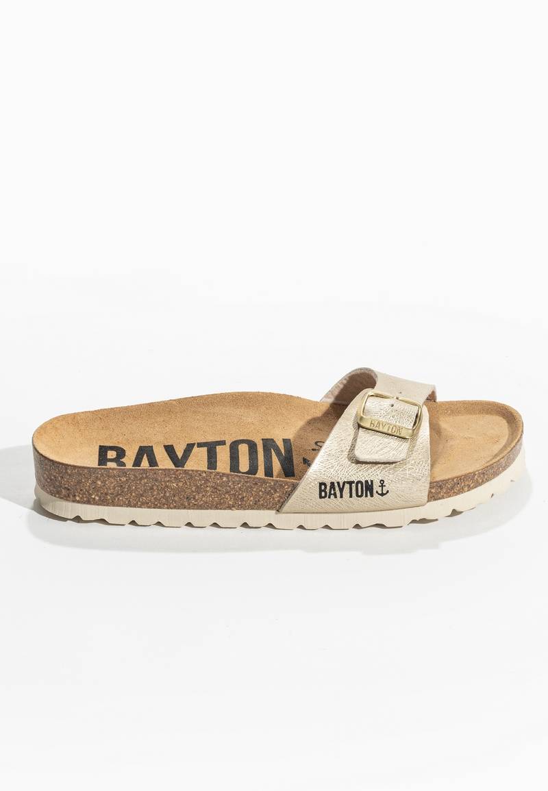 Zephyr Gold 1 Strap Sandals