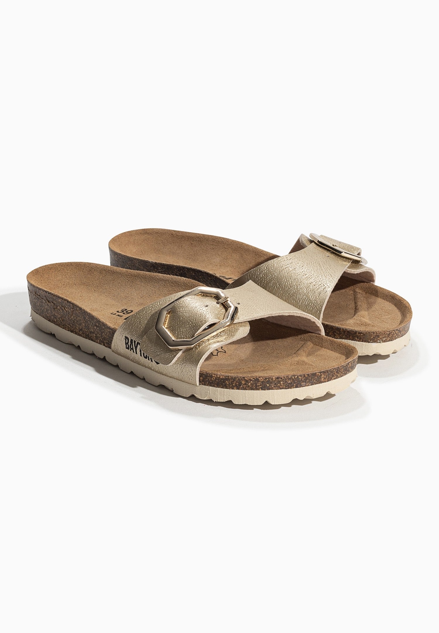 Zephyr Gold 1 Strap Sandals