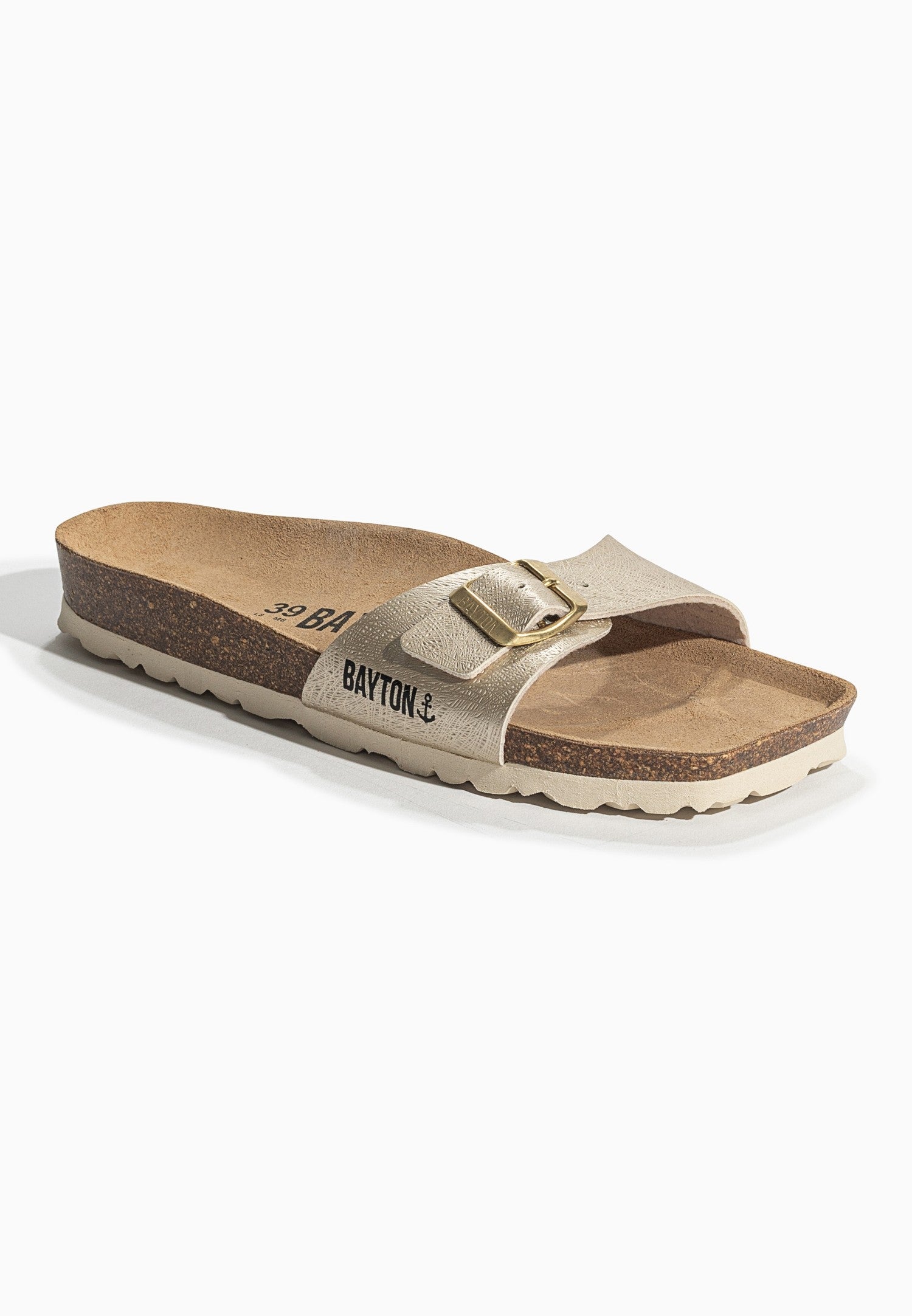 Zephyr Gold 1 Strap Sandals