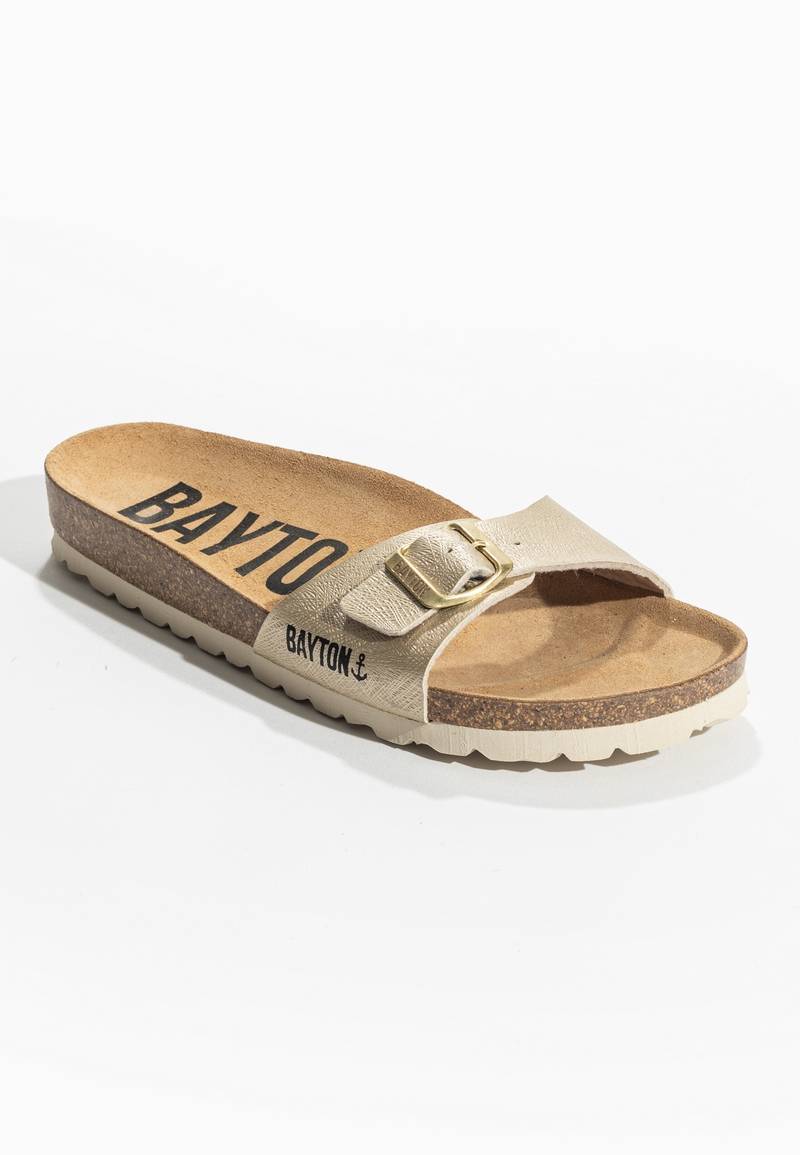 Zephyr Gold 1 Strap Sandals