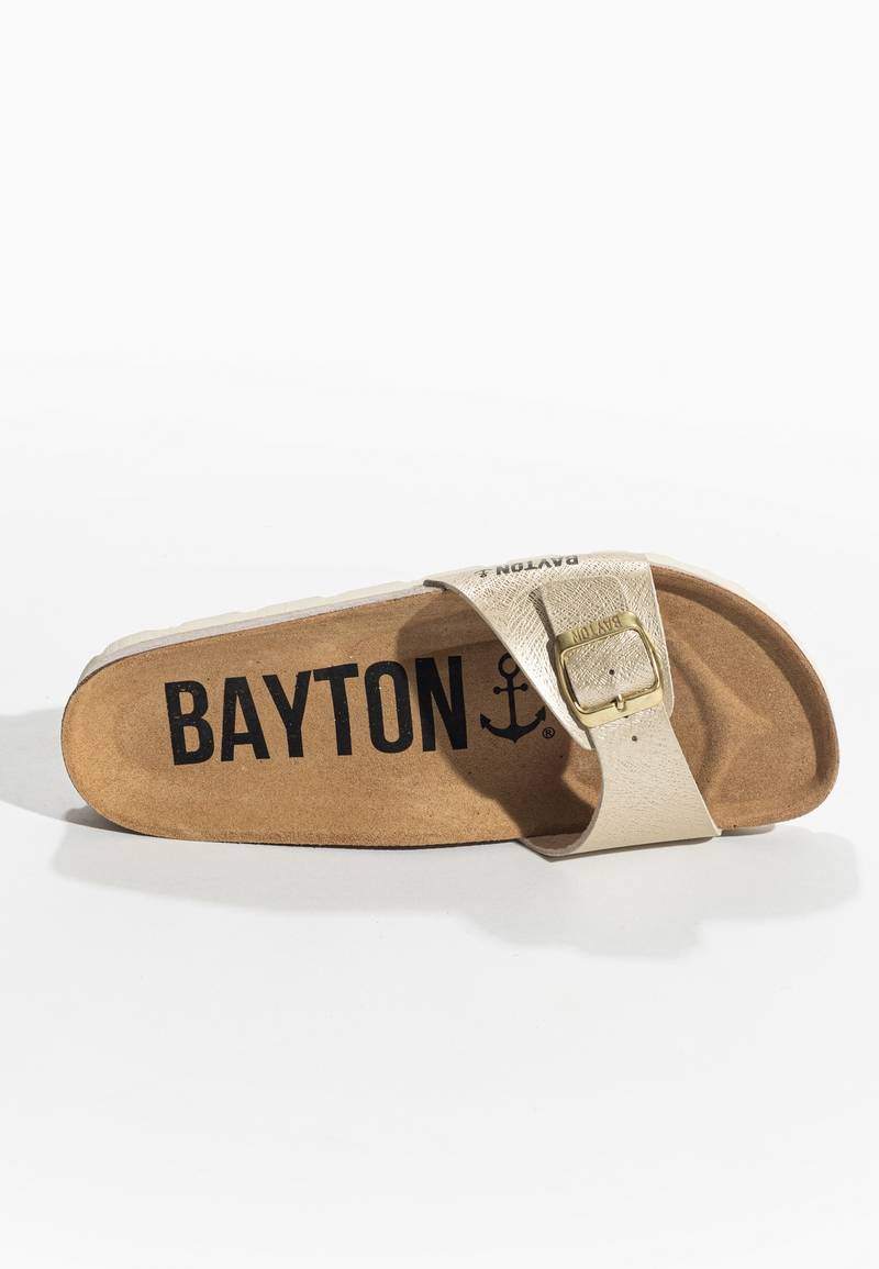 Zephyr Gold 1 Strap Sandals