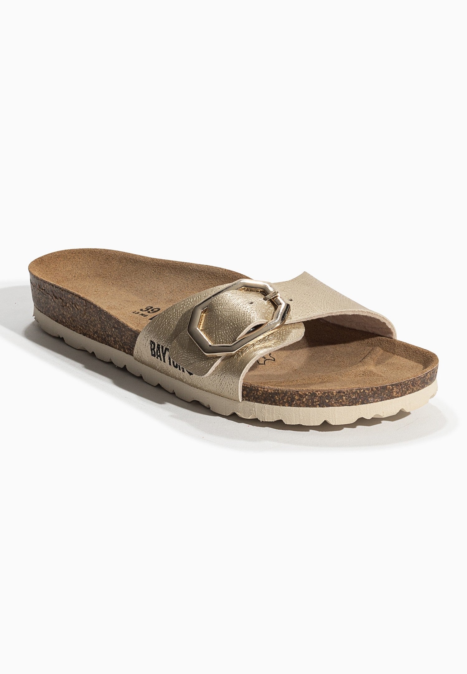 Zephyr Gold 1 Strap Sandals