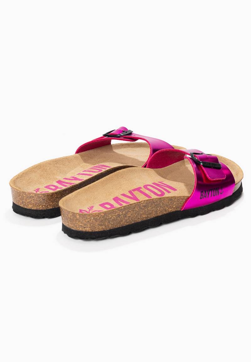 Zephyr Fuschia 1 Strap Sandals