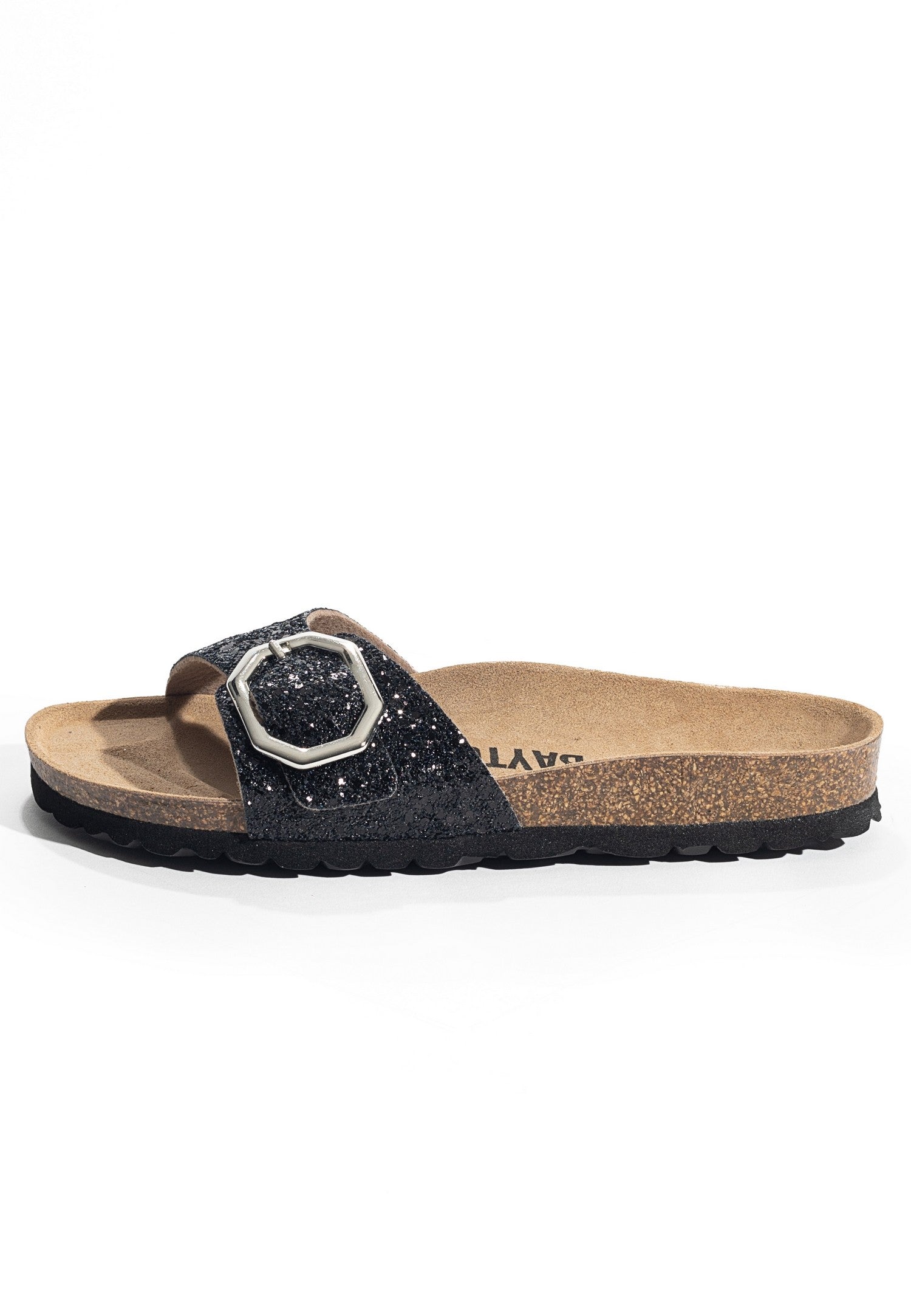 Sandalias Zephyr Negro brillo