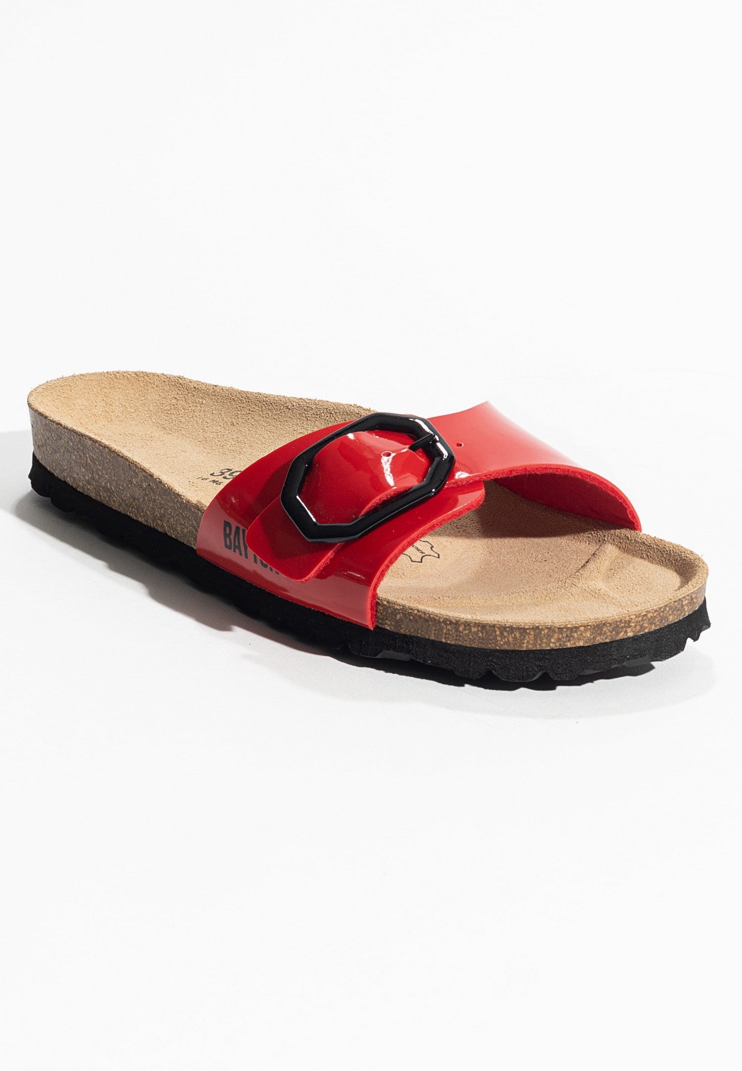 Zephyr Red 1 Strap Sandals