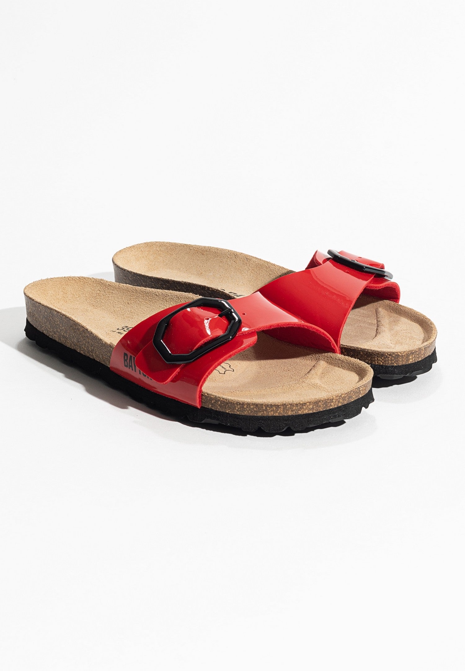 Zephyr Red 1 Strap Sandals