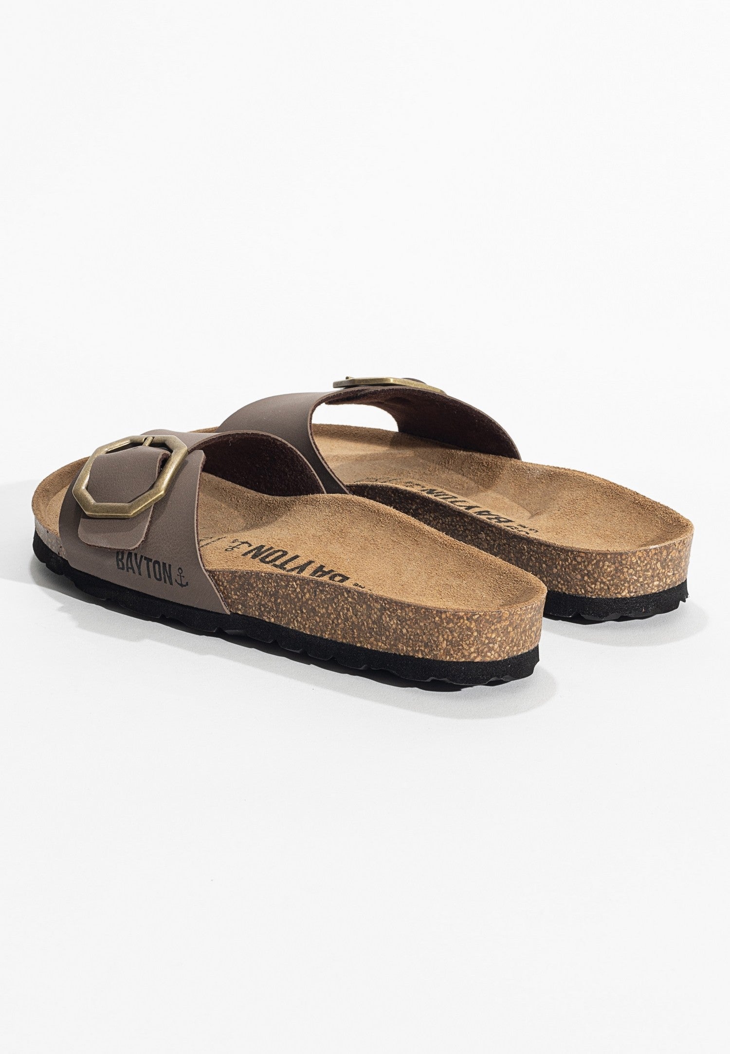 Zephyr Taupe 1 Strap Sandals