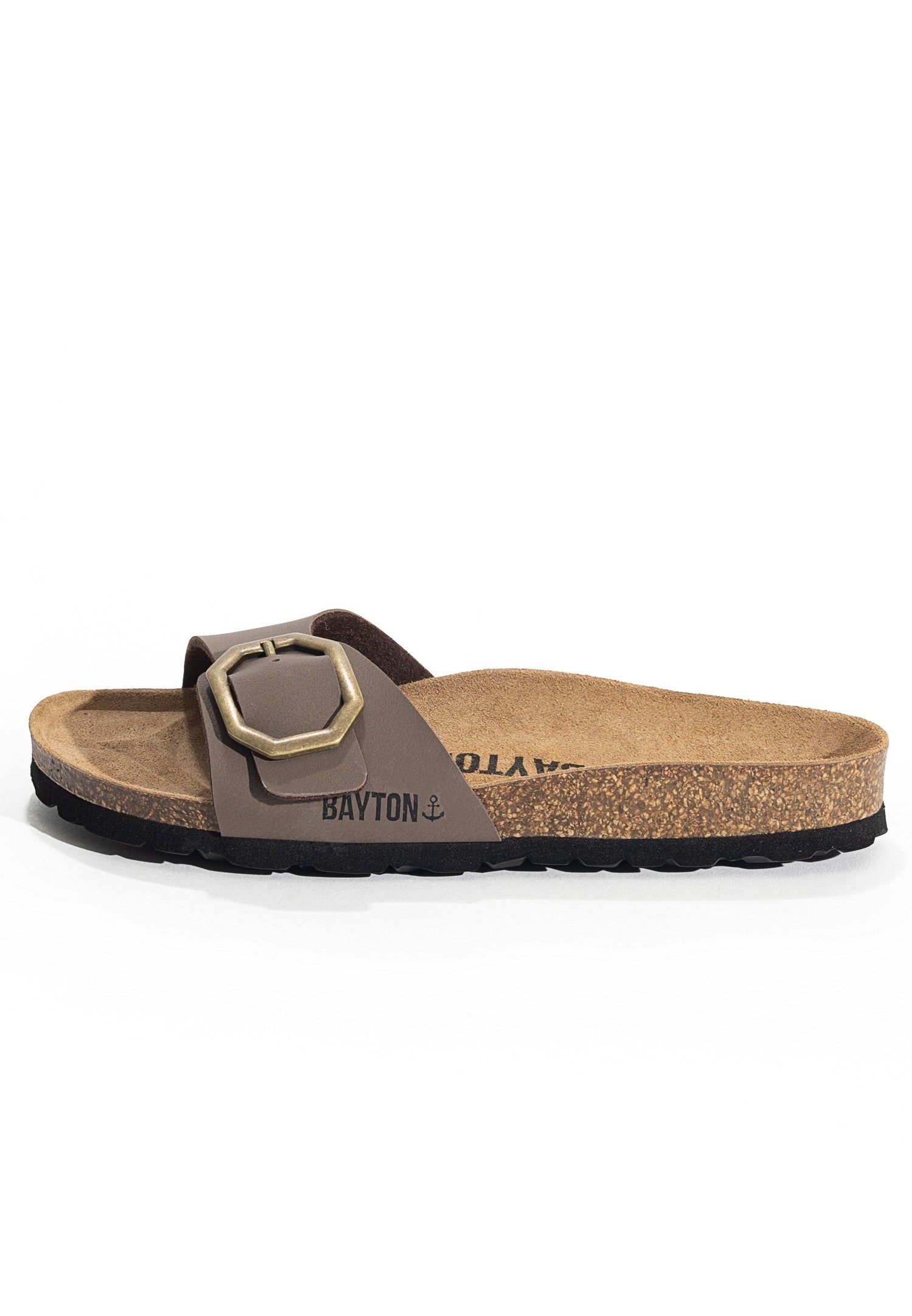 Zephyr Taupe 1 Strap Sandals