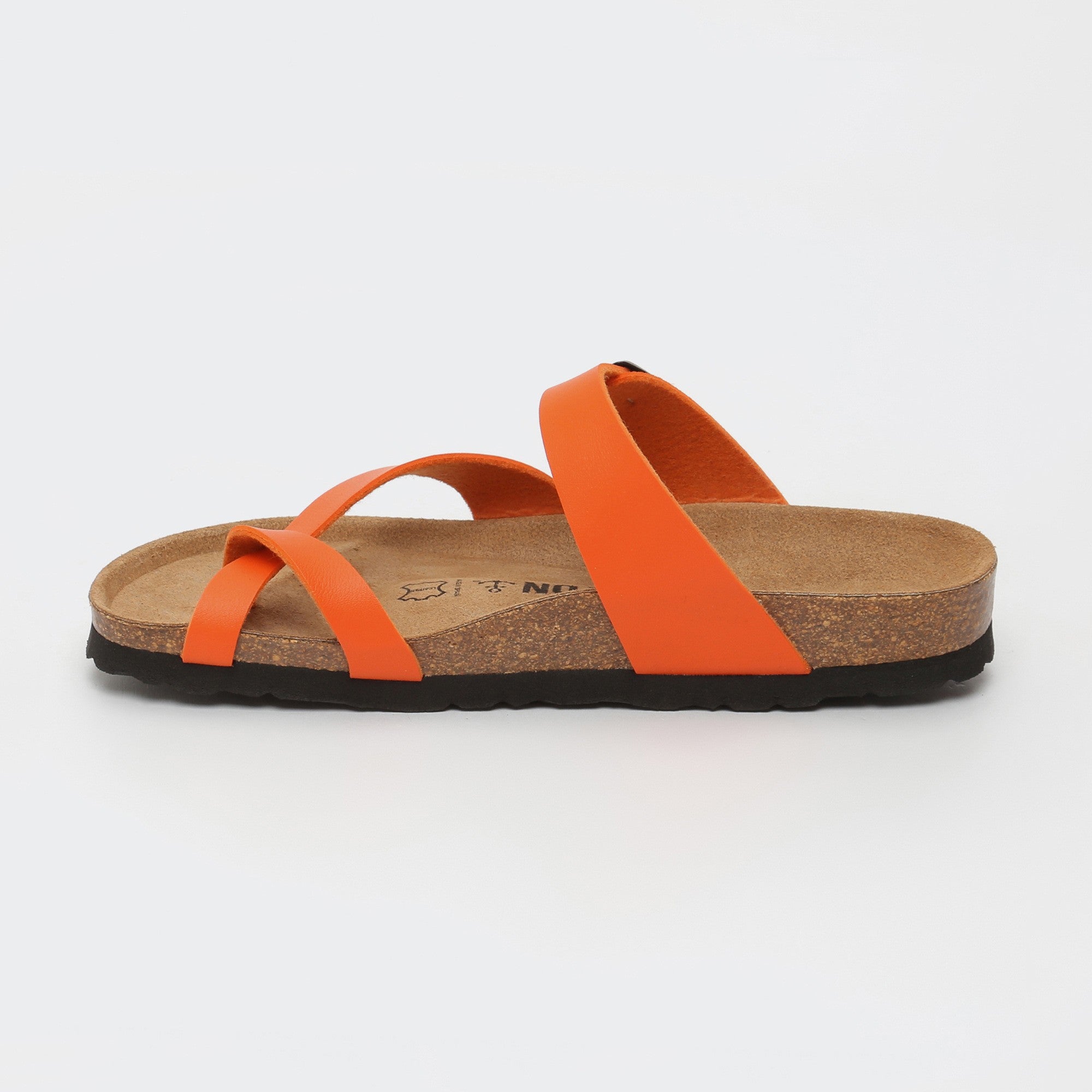 Diane Orange Toe-Strap Sandals