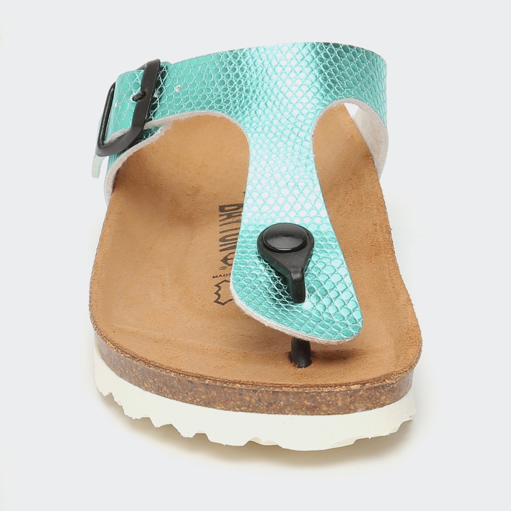 Mercury Mint Toe-Thong Sandals