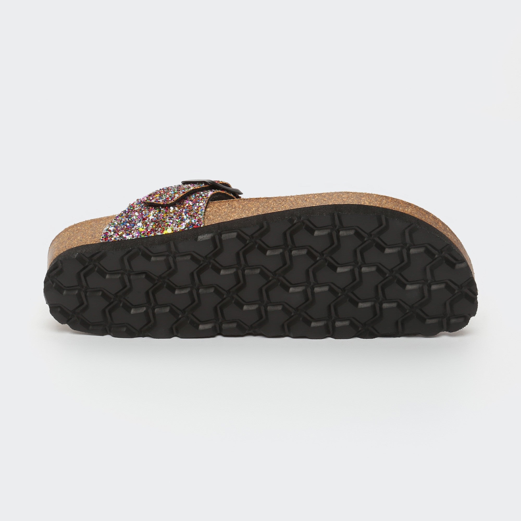 Multicolored Mercury Toe-Thong Sandals