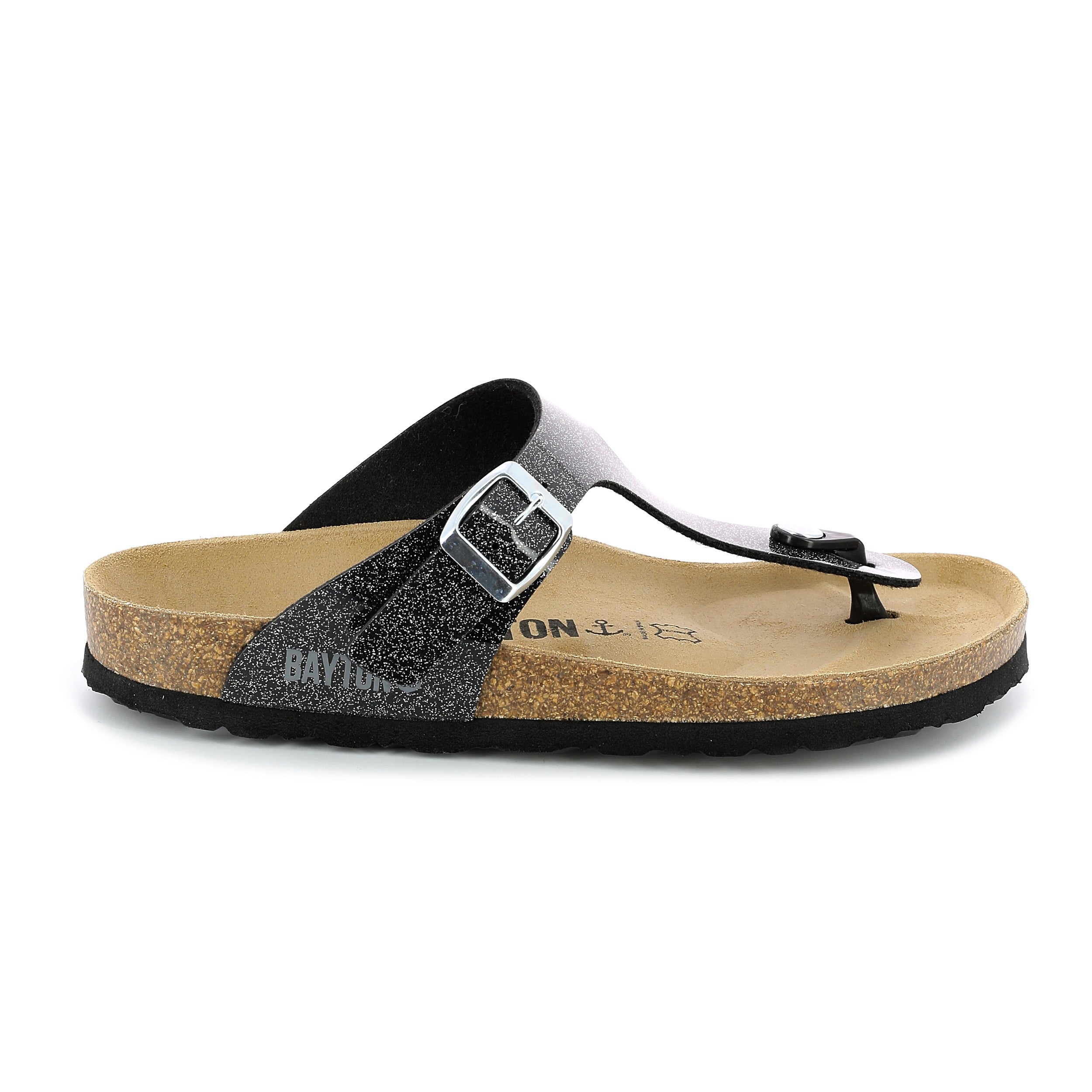 Mercure Black Open Toe Sandals