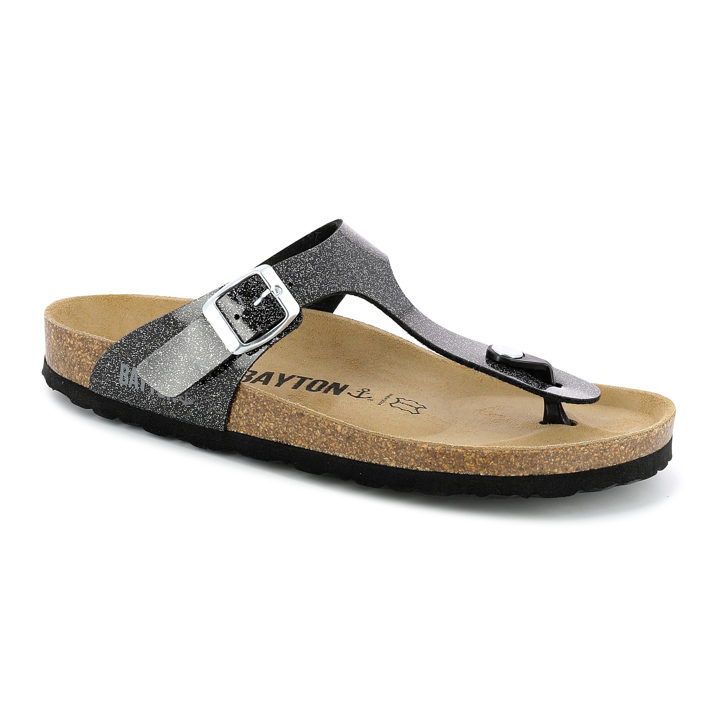 Mercure Black Open Toe Sandals