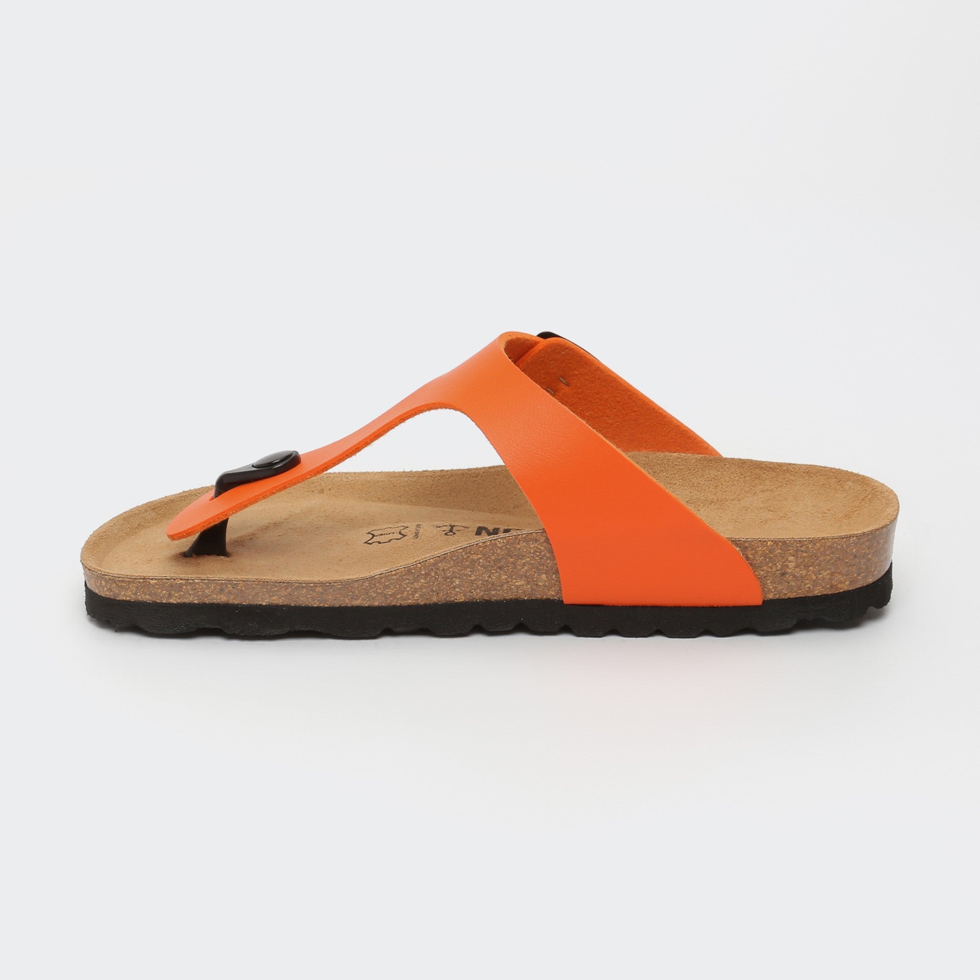 Orange Mercury Toe-Strap Sandals